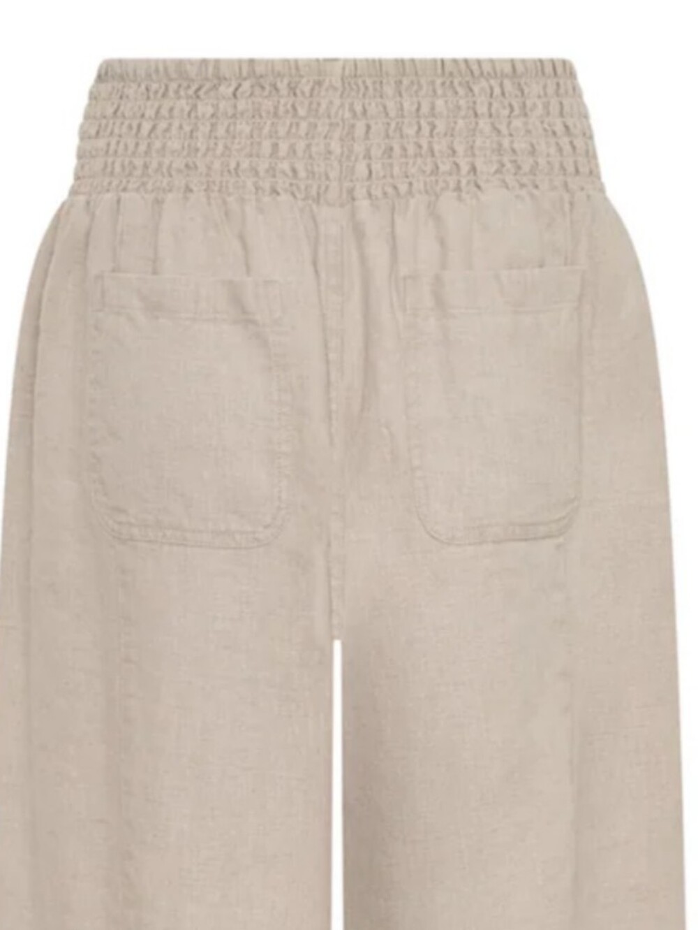 NOMAD Sadhu French Linen Pants in Flax - Picture 2 of 8